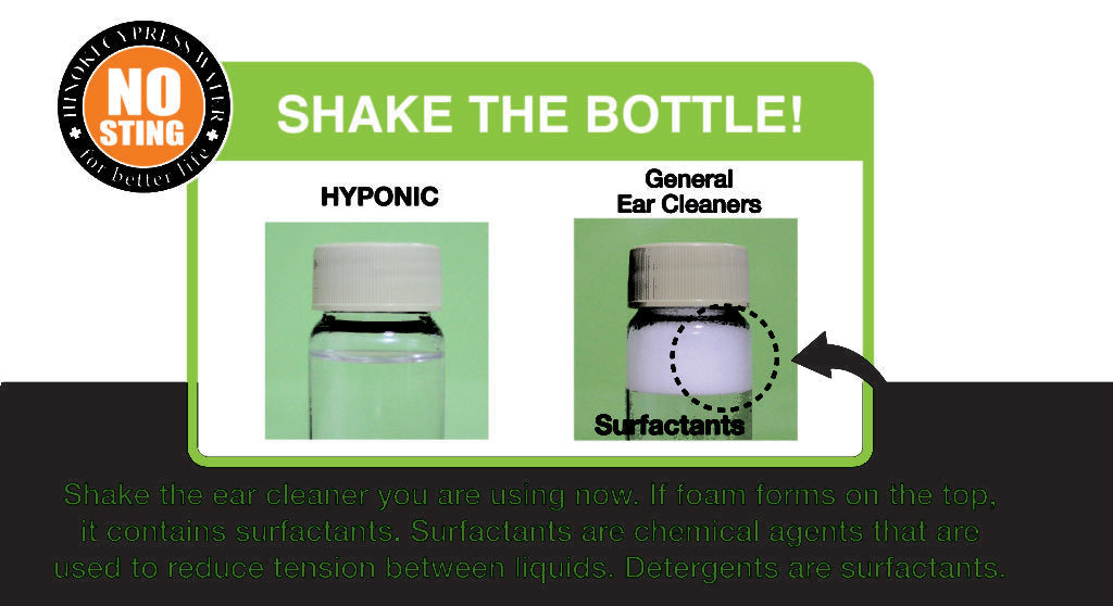 HYPONIC No-Sting Hinoki Cypress Ear Cleaner for Cats 120ml