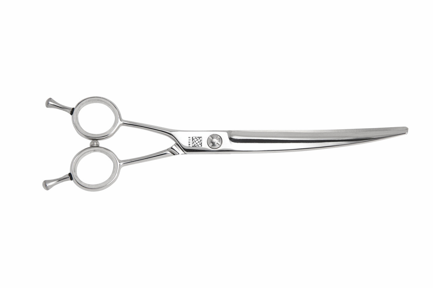 Utsumi ECO 2-75 left-handed super curved dog grooming scissors 7.5 inch Japanese shear