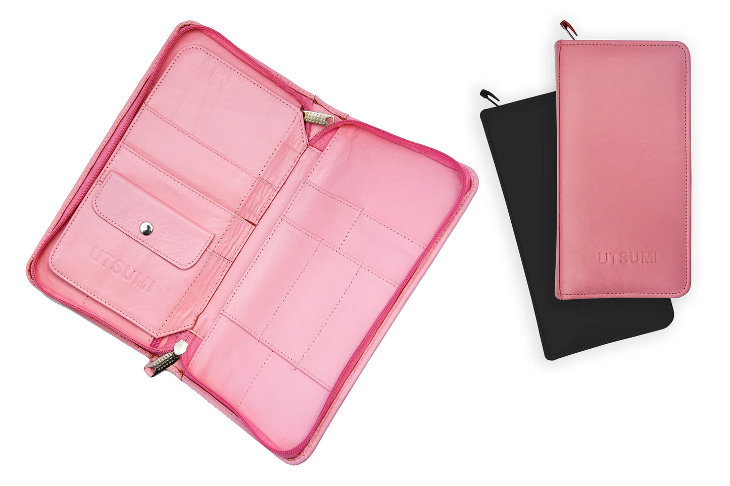 Utsumi 34 shear and comb case grooming scissor storage