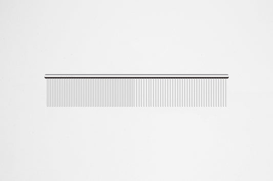 Utsumi 7.5 inch half and half dog grooming comb