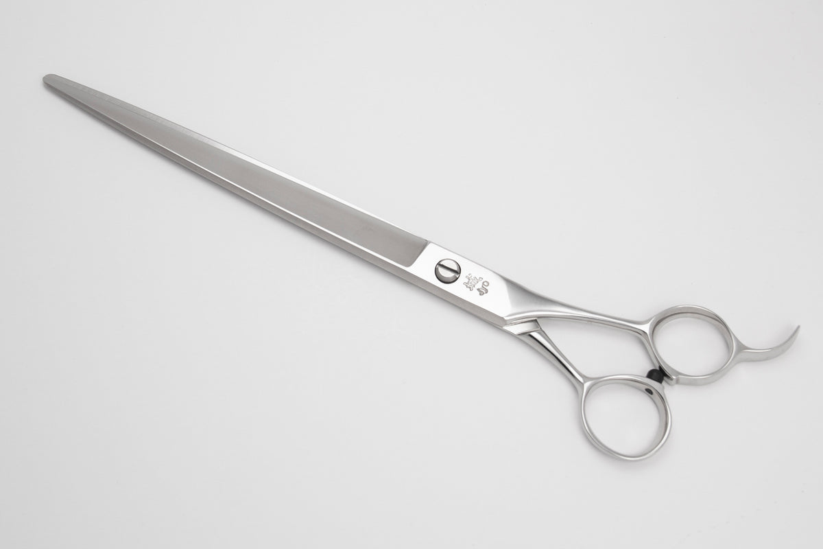 Utsumi JYO HINERI EUW professional Japanese grooming shear V10 steel 90 closed