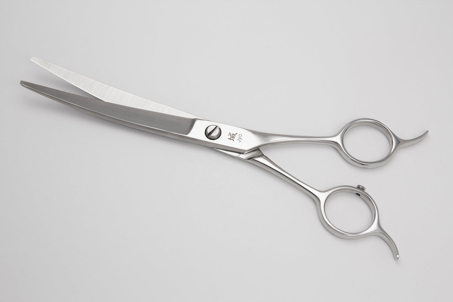 Utsumi JYO HINERI professional Japanese curved grooming shear open